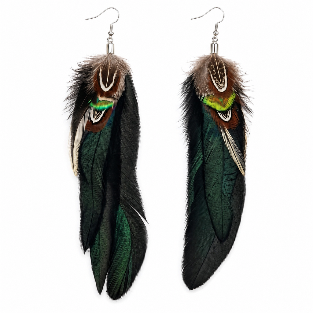 Wild Renewal Feather Earrings
