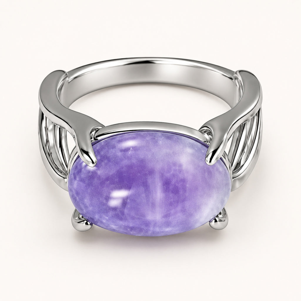 Amethyst Stone Ring