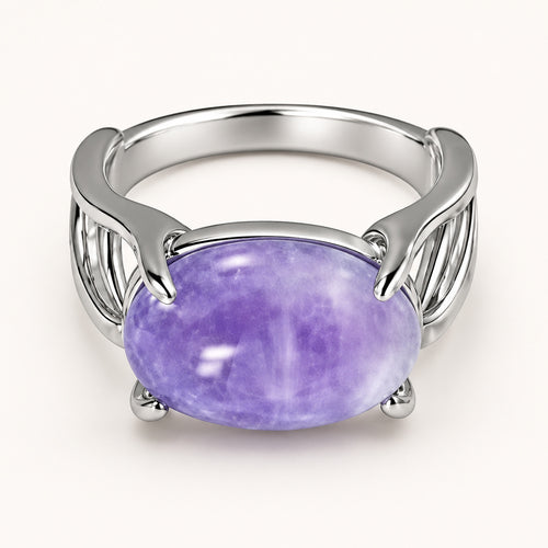 Amethyst Stone Ring