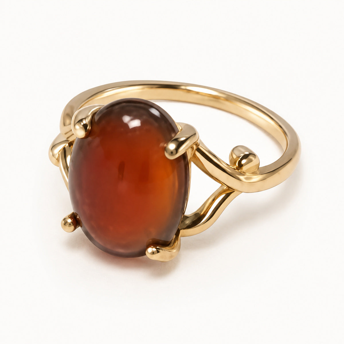 Carnelian Stone Ring