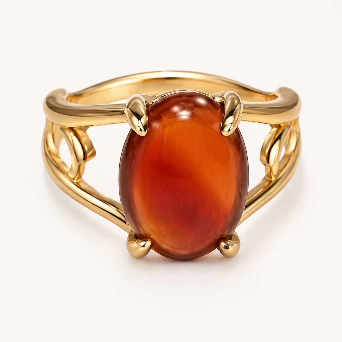 Carnelian Stone Ring
