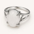 Clear Quartz Stone Ring