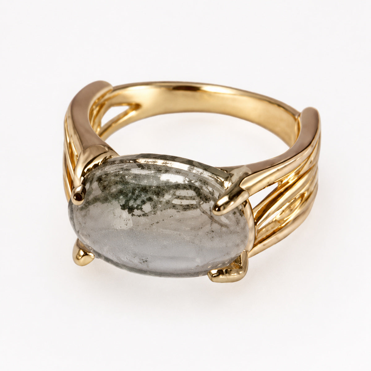 Smoky Quartz Stone Ring