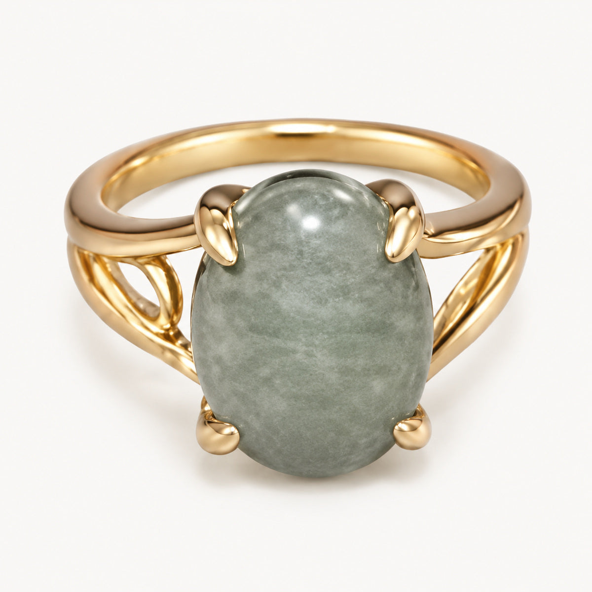 Green Aventurine Stone Ring