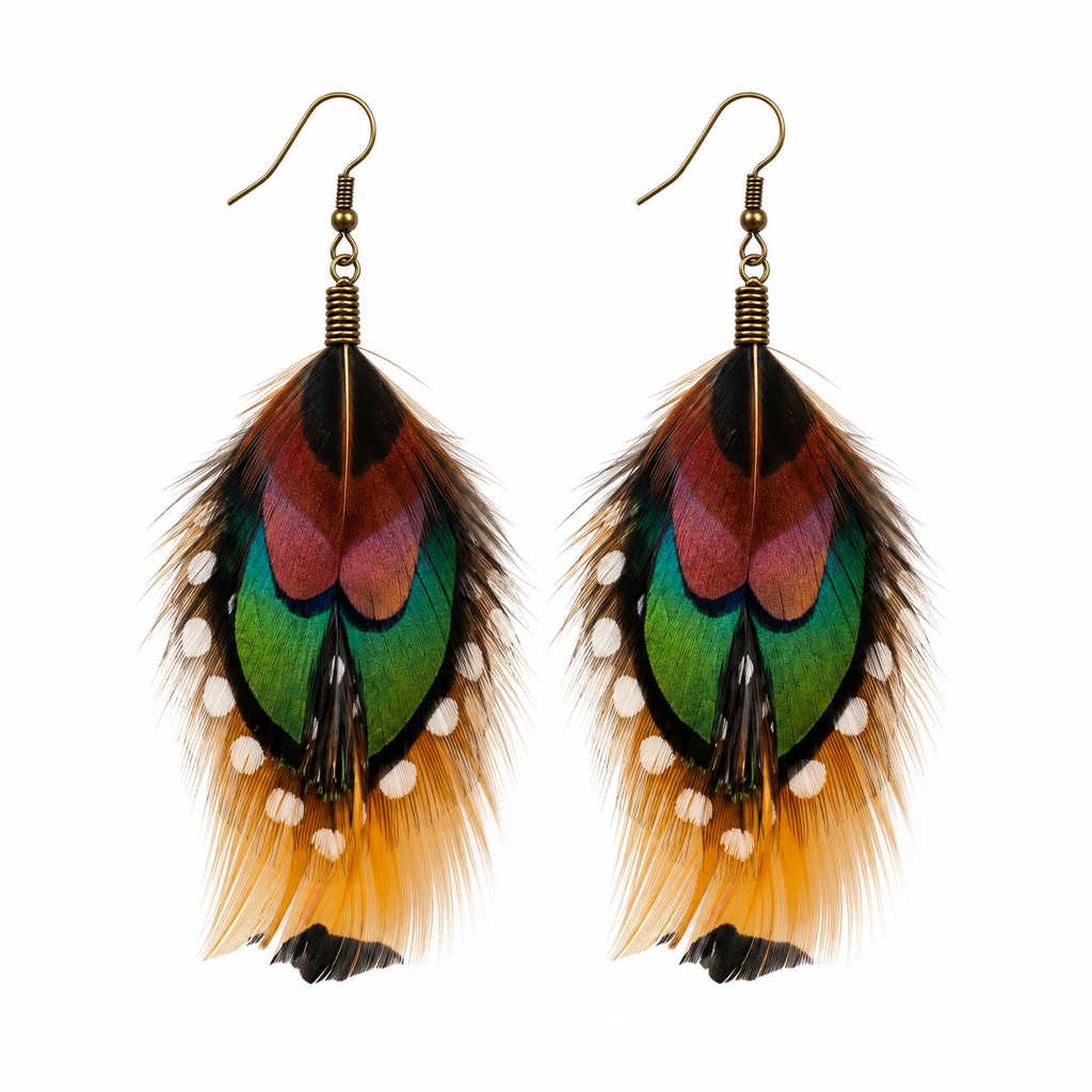 Great Awakening Feather Earrings