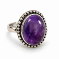 awakened knowing ring on white background