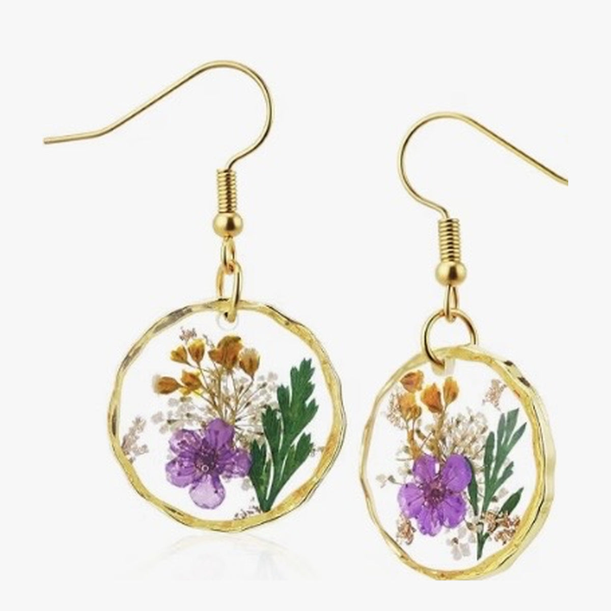 Meadow Alchemy Pressed Flower Earrings