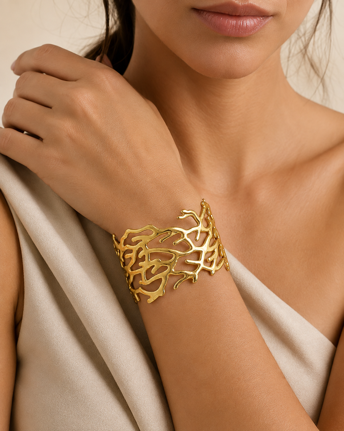 Sacred Root Cuff Bracelet