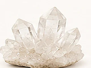 Clear quartz crystal reference