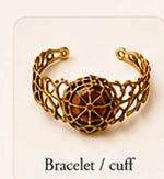 Root-inspired cuff bracelet